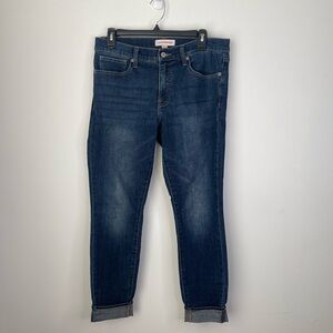 Lucky Brand Dark Blue Ankle Jeans 10/30R